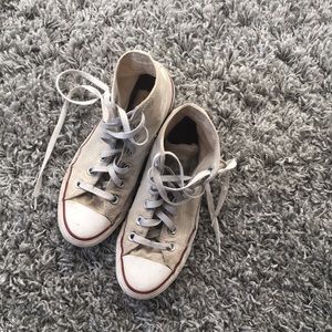 White High Top Converse